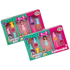 Pocket Sized Scented Doll Set - 14 Piece